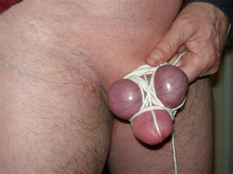 Cock Balls Tied Up With String Cbt 28 Pics Xhamster