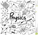 Physics Doodle Doodles Formulas Science Background Drawings Study Paper Visit La sketch template