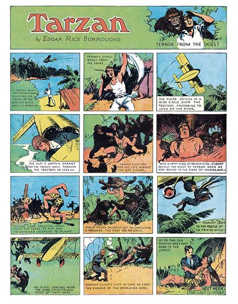 edgar rice burroughs tarzan the sunday comics vol 1 1931 1933