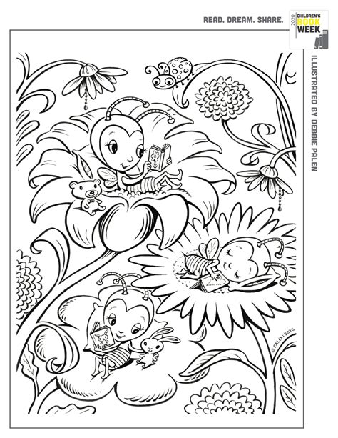 childrens coloring book pages
