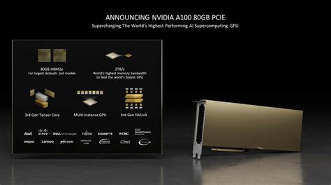 nvidia  gb pcie accelerator launched flagship ampere   tbs bandwidth   hgx