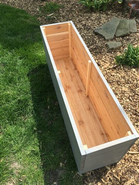 cedar planterplanter boxoutdoor storagewood planteroutdoor garden planter boxes diy