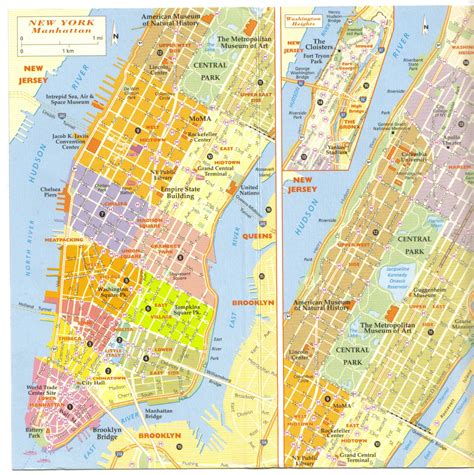map  cities  york city