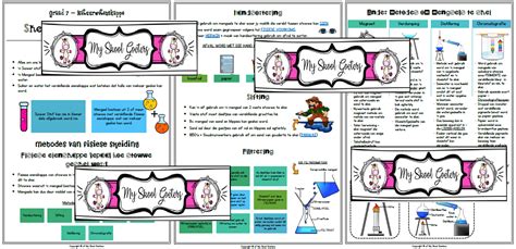 graad  natuurwetenskap opsommings skeiding van mengsels teacha