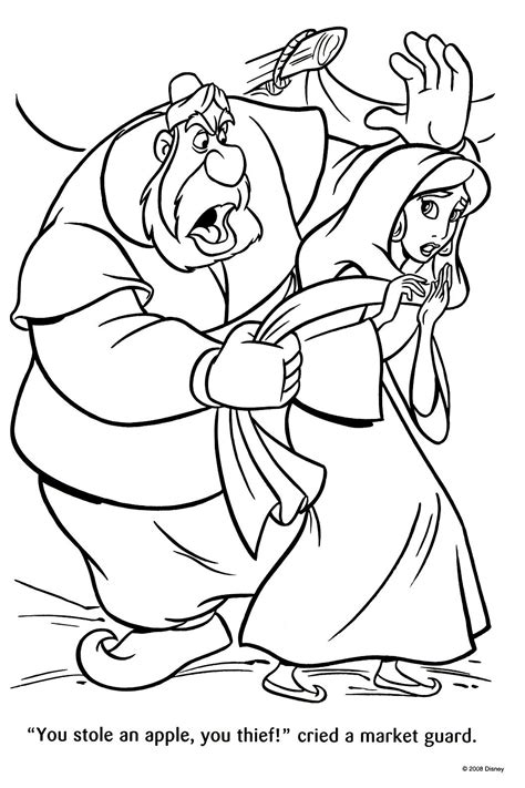 disney coloring pages search results  jasmine disney coloring