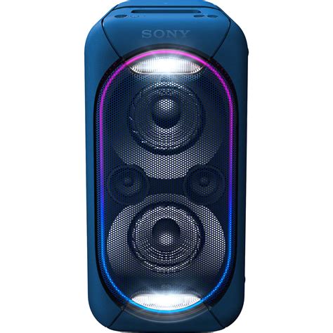 sony gtk xb bluetooth speaker blue gtkxbl bh photo video