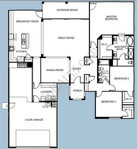 meritage homes floor plans  home plans design