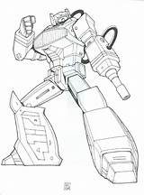 Shockwave Transformers Coloring Clipart Pages Clipground sketch template