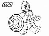 Lego Coloring Pages Marvel America Captain Superhero Kids Printable Outline Superheroes Super Print Heroes Color Clipart Drawing Popular Clipartmag sketch template