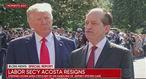out of office message labor secretary alex acosta resigns poll vaulter