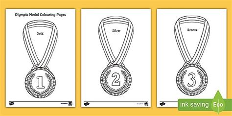 olympic medal colouring pages activities twinkl