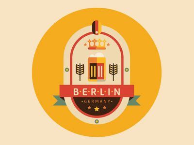 berlin logos design logo inspiration badge design