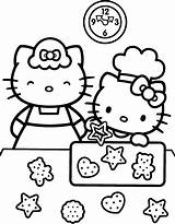 Kitty Hello Coloring Pages Colouring Choose Board Christmas Birthday Cat Cartoon sketch template