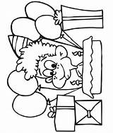 Coloring Birthday Pages Boy Balloon Balloons Clipart Library Popular Insertion Codes sketch template