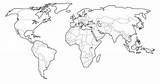 Countries Weltkarte Ausmalbilder Ausdrucken Getcolorings Vorlage Ausmalbild Konabeun Kontinente Leere Vasepin Globe Malvorlagen Clipground Plakat sketch template