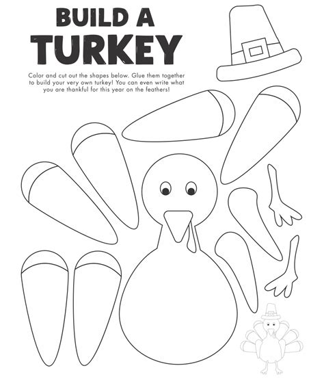 thanksgiving coloring crafts    printables printablee