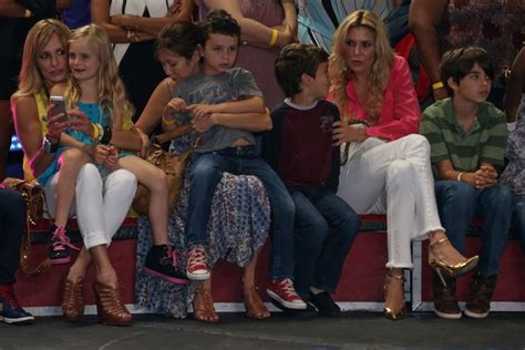 celebrity families head to the circus in l a brandi glanville lydia mclaughlin and more