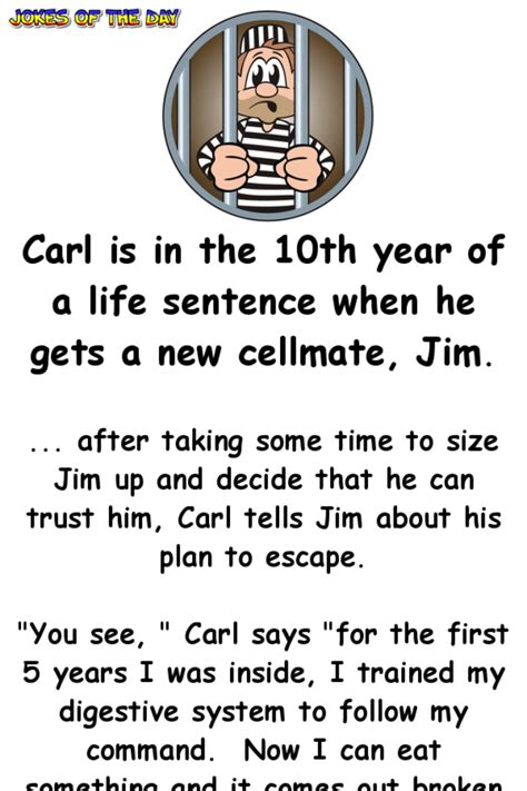 carl   excellent plan  escape prison clean funny jokes  funny jokes funny jokes