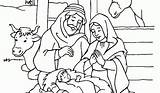 Jesus Coloring Birth Pages Born Printable Christmas Manger Color Getcolorings Getdrawings Colorings sketch template