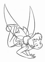 Tinkerbell Coloring Pages Disney Kids Printable sketch template