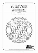 Bayern Coloring Pages Logos Soccer Fc Cool Logo Munchen Club Clubs Football Kids Tulip Simple Easy Team Munich Ausmalbilder Zum sketch template