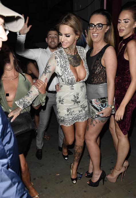 Jemma Lucy Exposes Pals Privates As Girls Night Out Descends Into