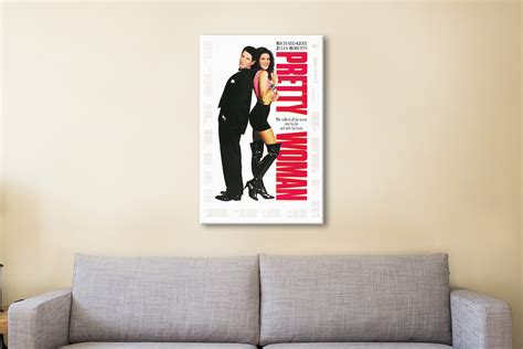 Pretty Woman Movie Poster Print On Canvas Canvas Prints Australia