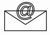 Email Rectangle Clipart Sign sketch template