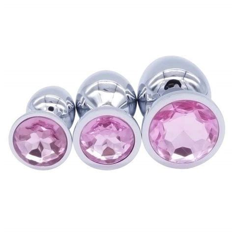 Jeweled Stainless Steel Princess Plug For Beginners 3