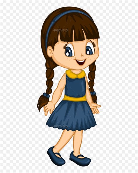 Cartoon Girl Clipart Free Downloadable Images Clip Art Library