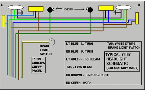 chevrolet  lighting wiring diagram pictures wiring diagram sample