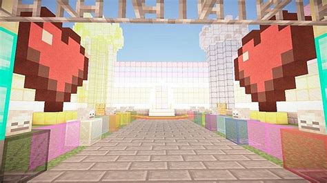 Stained Glass Castle Minecraft Project