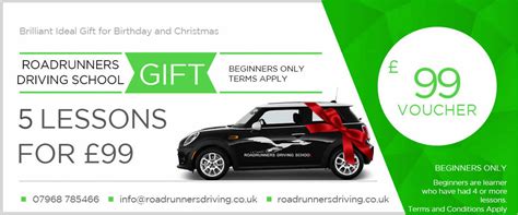 driving lessons gift vouchers