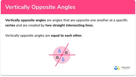 vertically  angles gcse maths steps examples