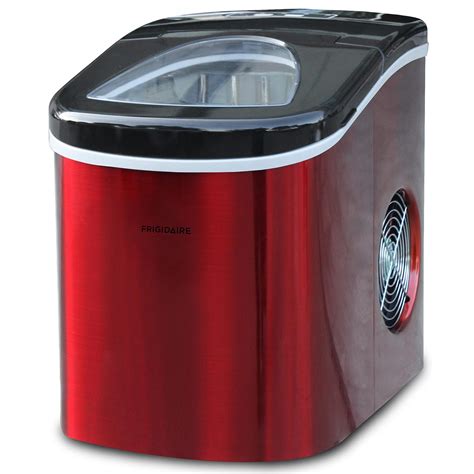frigidaire  lb countertop ice maker efic ss red stainless steel walmartcom