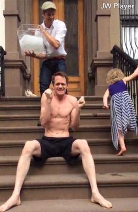 neil patrick harris is almost unrecognizable shirtless for als ice