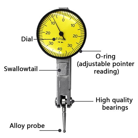 waterproof  mmmm  dial test indicator gauge dial