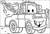 Coloring Pages Cars Mcqueen Car Lightning Disney Pixar Mater Colouring Tow Movie Drawing Funny Print Printable Pdf Exotic Kids Color sketch template