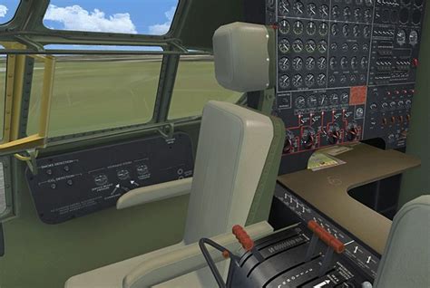 boeing b 377 c 97 military cockpit for fsx