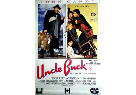 Uncle Buck 1989 On Cic Video United Kingdom Betamax Vhs Videotape