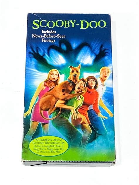 scooby doo vhs classic  pre owned video cassette tape etsy