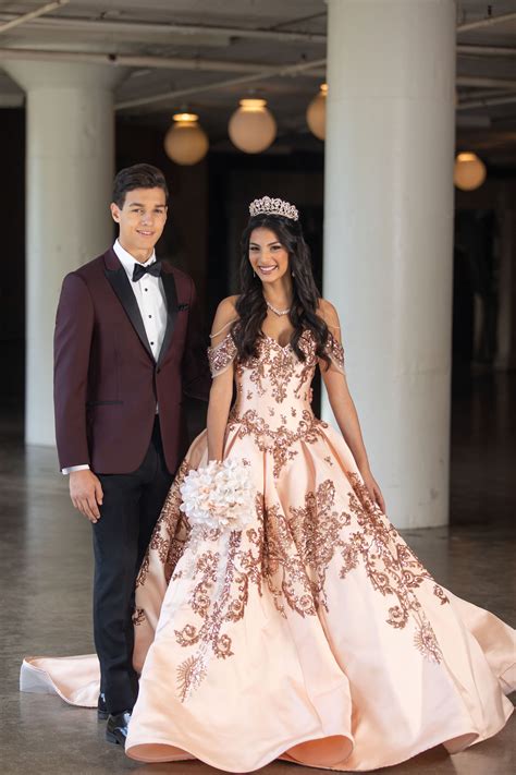 quince court dressed  impress  matching suits  jfw quinceanera court outfits
