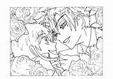 Ouran Coloring Host Club Pages High School Colouring Search Searches Recent sketch template