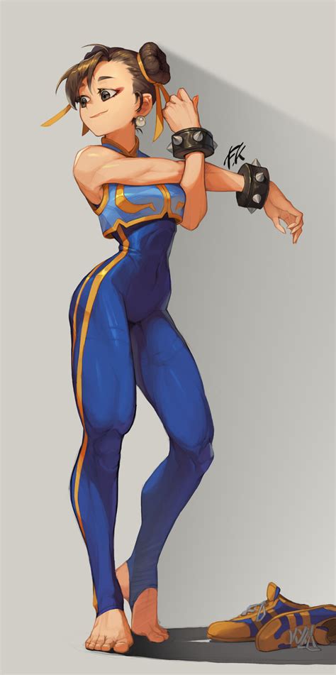 Artstation Chun Li Hyunseok Lee Personajes De Street Fighter