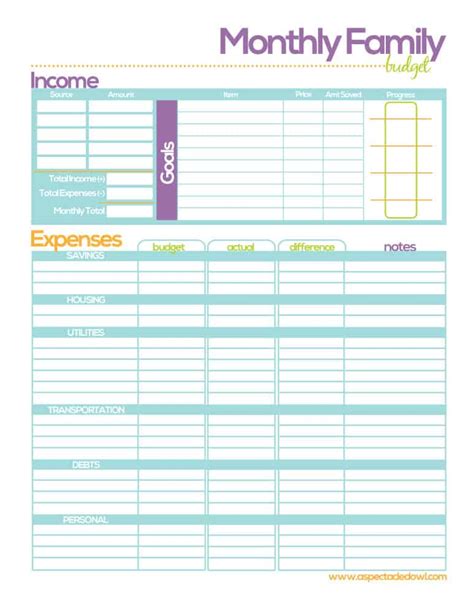 printable weekly budget worksheet  budget sheet template