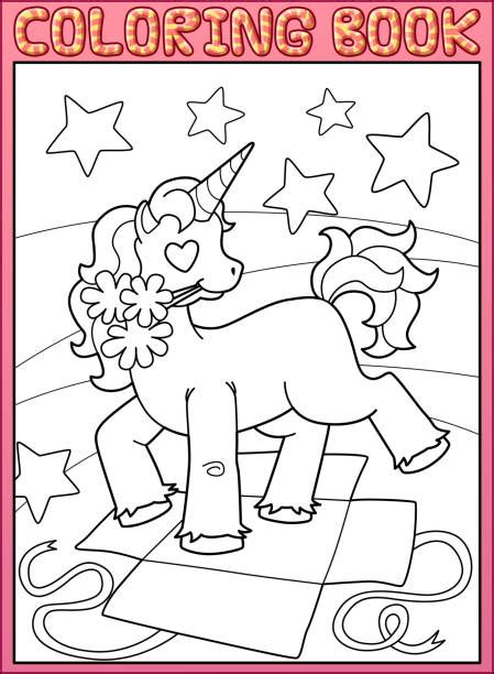 horse birthday coloring page  svg file cut cricut