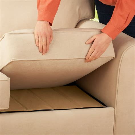 sofa chair seat savers  enhance support firmness  comfort sofa