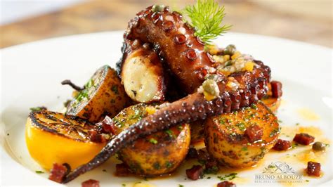 grilled spanish octopus bruno albouze youtube