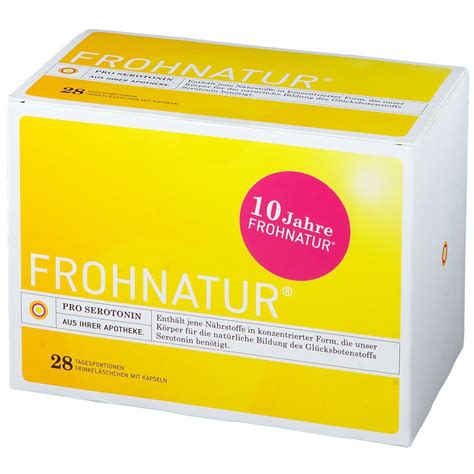 frohnatur mood tonic bouteille avec capsules  pcs shop apothekech