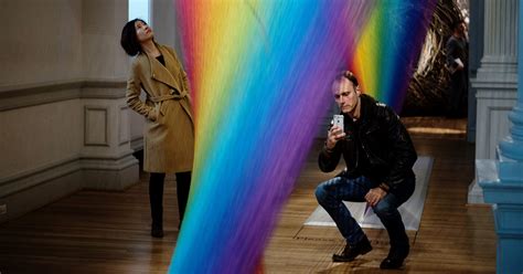Rainbow Art Installation Gabriel Dawe
